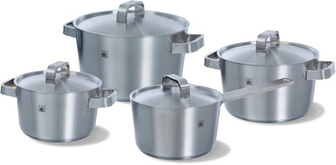 Bk conical+ pannenset - 4 kookpannen - met deksels