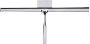 Wenko douchewisser terni jumbo 40cm rvs - raamwisser - trekker douche extra breed - bevestigen zonder boren