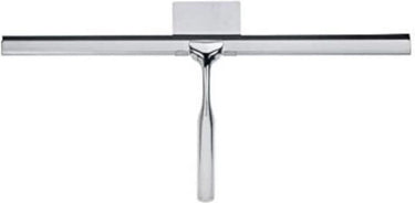 Wenko douchewisser terni jumbo 40cm rvs - raamwisser - trekker douche extra breed - bevestigen zonder boren