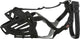Trixie muilkorf - muzzle flex silicone - zwart - maat m-l - snuit omtrek 27 cm