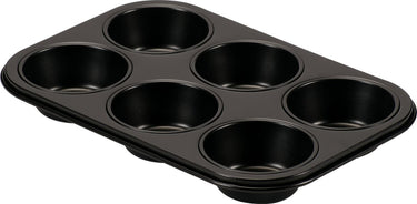 Basic culinair muffinvorm 12 cups – pfas-vrije bakvorm – carbon staal – voor cupcakes en muffins