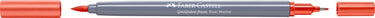 Faber-castell - duo aquarelmarker goldfaber - donker cadmium oranje 115 - brush 0,6mm - fc-164615