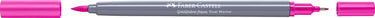 Faber-castell - duo aquarel marker - goldfaber - purper 128 - brush 0,6mm - fc-164628