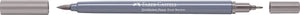 Faber-castell - duo aquarel marker - goldfaber - warmgrijs iii 272 - brush 0,6mm - fc-164672