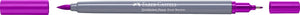 Faber-castell - duo aquarelmarker goldfaber - helder magenta 228 - brush 0,6mm - fc-164598