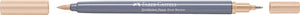 Faber-castell - duo aquarel marker - goldfaber - zand 281 - brush 0,6mm - fc-164681