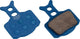 Bbb cycling remblokken discstop compatibel met formula mega schijfremmen bbs-67t - blauw