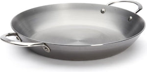 Debuyer de buyer mineral b paellapan 32 cm – carbonstalen paellapan – ø 32 cm – made in france