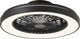 Brilliant mazzaro - plafondventilator - led 40w - 3000k-6500k - dimbaar - zwart