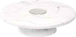 Idesign - dakota vanity tray - marmer - wit