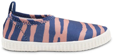 Swim essentials - waterschoentjes - 0-7 jaar - oranje blauw - 19-32 - gestreept - uv bescherming - antislip