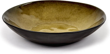 Serax - pascale naessens pure - saladeschaal - groen - 23 ø - 4 stuks