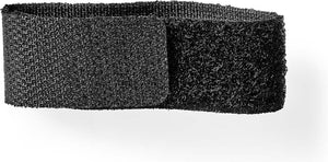 Nedis kabelmanagement - klittenband - vergrendeld - 6 stuks - nylon - zwart