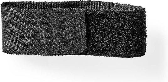 Nedis kabelmanagement - klittenband - vergrendeld - 6 stuks - nylon - zwart