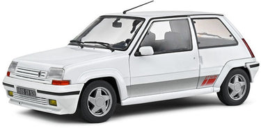 Solido renault 5 gt turbo 'mk2' modelauto 1:18 1989 s1810002 schaalmodel wit