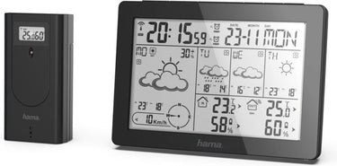 Hama weersvoorspelling-centrum meteotime zwart
