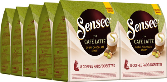 Senseo milkbased - dubai chocolate style - 4 x 8 pads
