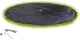 Exit toys exit groundlevel trampoline afdekhoes ø244cm - trampoline beschermhoes - weerbestendig - rond - afdekzeil