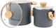 Bo-camp - urban outdoor collection - pannenset - barbican - aluminium - inductie - 2-delig