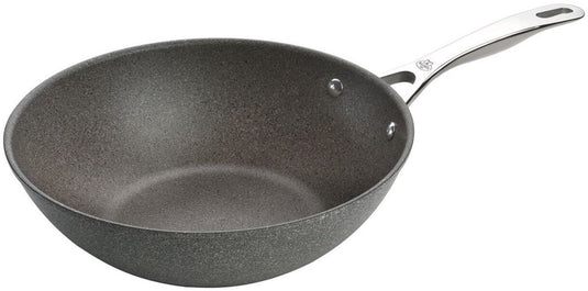 Ballarini salina serie - wokpan - granitium antiaanbaklaag - ø30cm - inductie geschikt