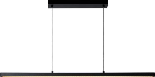 Lucide sigma - hanglamp - led dimbaar - 1x36w 2700k - zwart