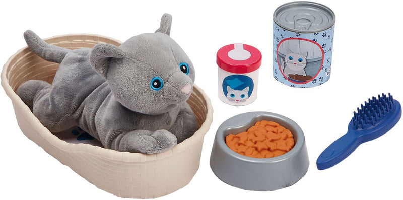 Afbeelding laden in galerijviewer, Écoiffier ecoiffier medical knuffel kat met kattenmand speelset - 9dlg.
