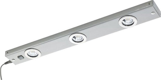 Eglo kob led onderbouwarmatuur - 60 cm - 3 lichts - nikkel-mat