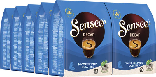 Senseo decaf koffiepads - intensiteit 5 9 - 10 x 36 pads