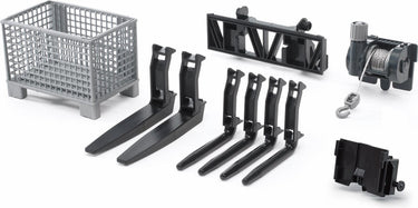 Bruder - heftruck accessoires - uitbreiding voor bouwspeelgoed