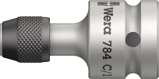 Wera 784 c 1 2 adapter met snelwisselfunctie, 1 4 duim x 50 mm - 1 stuk(s) - 05042760001