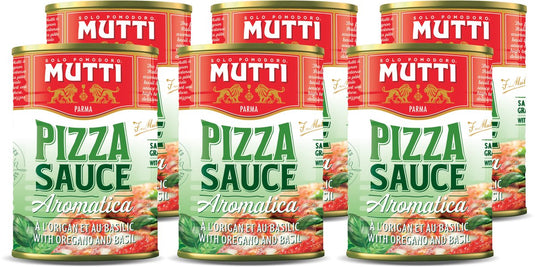 Mutti pizzasaus aromatica 6 x 400 gram