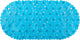 Differnz lapis anti-slip inlegmat bad 70x35cm blauw transparant