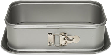 Patisse springvorm met hoge rand - rechthoekig - 28x18 cm - hoge taartvorm