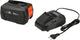 Gardena startset gereedschapsaccu en lader - p4a qc + 1x 4.0ah