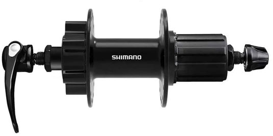 Shimano fh-qb400-hm disc 6b qr achternaaf zilver 32h 9 x 135 mm