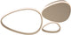 Lucide samling - plafonnière (plafondlamp) - led dimbaar - cct - 1x30w 2700k 4000k - taupe