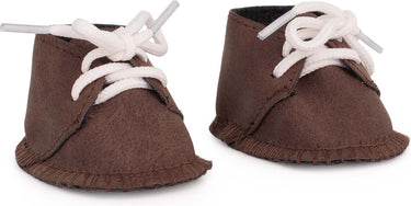 Miniland ml poppen: schoenen voor jongen meisje 32m, bruin, 3+