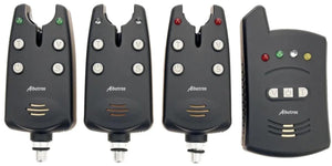 Albatros cyprihunt soft touch 3+1 bite alarm - complete set beetmelders met draadloze ontvanger