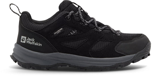 Jack wolfskin vojo tour texapore low k kinderen wandelschoenen-phantom