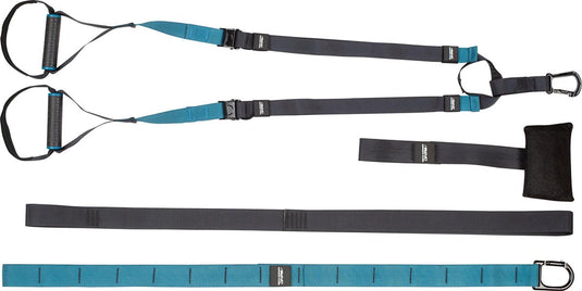 Avento suspension trainer set - zwart blauw