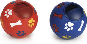 Beeztees snackbal - hondenspeelgoed - verstelbaar - assorti - dia: 15 cm