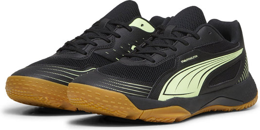 Puma solarflash iii unisex sportschoenen - black-fizzy apple