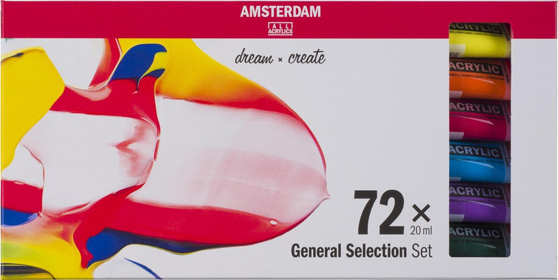 Afbeelding laden in galerijviewer, Amsterdam standard series acrylverf algemene selectie set | 72 × 20 ml

