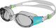 Speedo biofuse 2.0 zwembril - transparant blauw