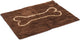 Dog gone smart dirty dog droogloopmat - hond - bruin - 90x66 cm