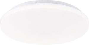 Brilliant troba - plafondlamp - led 22w - 34cm - cct - dimbaar - wit