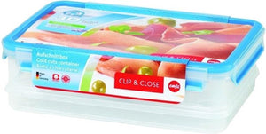 Emsa clip close systeem broodbeleg bewaardoos - 3 x 1,0 l