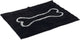 Dog gone smart dirty dog droogloopmat hond - dierenmat - zwart - 88 x 68 cm