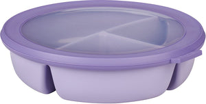 Mepal - multikom cirqula vershouddoos - 3-vaks bento bowl - 250 ml. 250 ml 500 ml - rond - vivid lilac