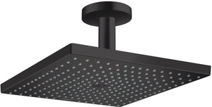Hansgrohe raindance e hoofddouche 300 1jet met plafondaansluiting mat zwart